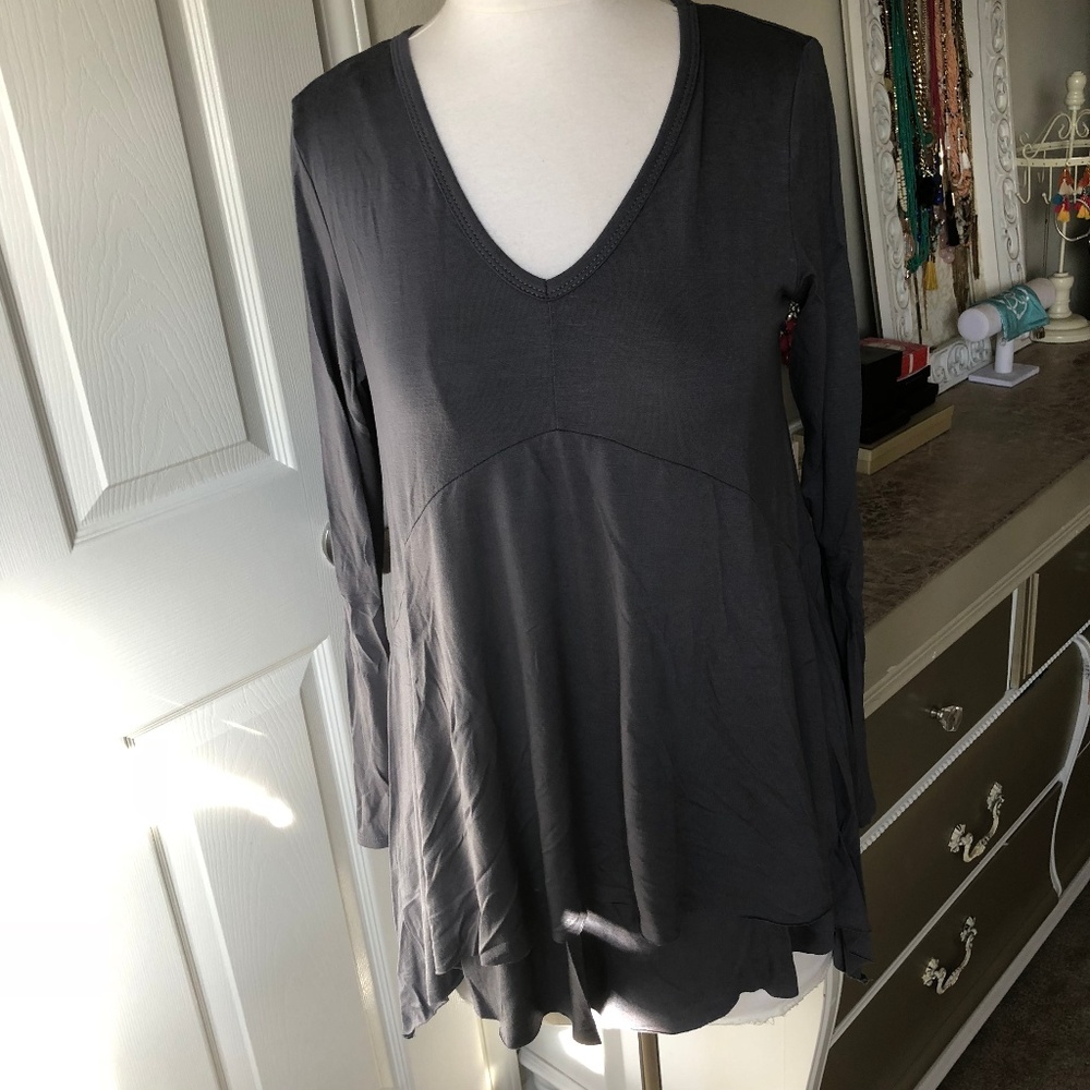 Layered Long Sleeve Top